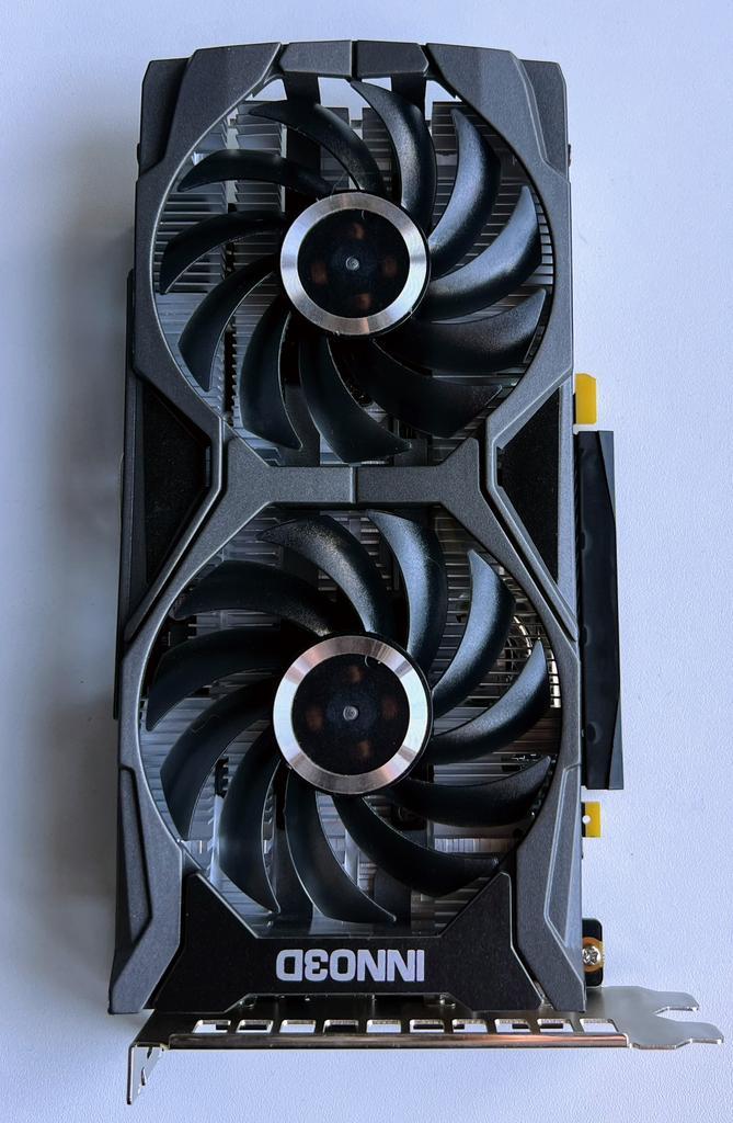 NVIDIA GeForce RTX 2060 INNO3D 6GB, Computers en Software, Videokaarten, Zo goed als nieuw, PCI-Express 3.0, GDDR6, DisplayPort