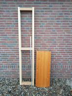 2 meter houten stelling legbordstelling 40cm diep, Ophalen, Gebruikt