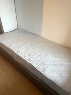 1 persoons boxspring, Huis en Inrichting, Slaapkamer | Boxsprings, Ophalen, 90 cm, Eenpersoons, Beige
