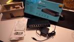 TP-Link 8-Poorts Gigabit Switch, Computers en Software, Netwerk switches, Ophalen of Verzenden, Zo goed als nieuw
