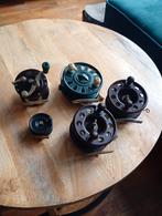 bakelieten vis reels antiek, Antiek en Kunst, Ophalen of Verzenden