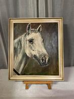 Oud schilderij ,paard, Ophalen of Verzenden