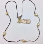 Vintage ketting met parels met prijskaartje er nog aan oud, Verzenden, Overige materialen, Ketting