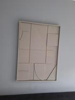 Japandi Schilderij Grijs - 70x50cm, Huis en Inrichting, Woonaccessoires | Wanddecoraties, Ophalen, Zo goed als nieuw
