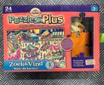 Zoek en Vind Naar de kermis puzzels plus, Ophalen, 10 tot 50 stukjes, Zo goed als nieuw, 2 tot 4 jaar