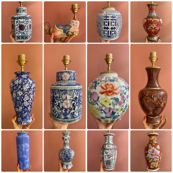 Een unieke vaas-lamp op maat gemaakt voor jou beschikbaar voor biedingen