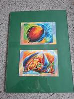 FOTOLIJST MET 2 KAARTEN, Audio, Tv en Foto, Fotografie | Fotolijsten, Ophalen of Verzenden, Gebruikt