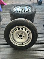 4x Vredestein Quatrac 5 auto Banden met Velg - 195/65 R15, Ophalen of Verzenden, Zo goed als nieuw