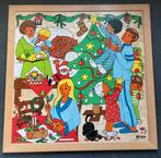 Educo puzzel Kerstmis  40.5 x 40.5 cm (64 stukken), Diversen, Ophalen of Verzenden, Zo goed als nieuw