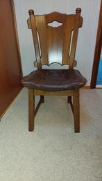 Eetkamer stoelen, Huis en Inrichting, Ophalen, Gebruikt, Bruin, Hout