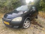 Opel Corsa 1.2-16V Cosmo, Auto's, Voorwielaandrijving, Gebruikt, Zwart, Origineel Nederlands