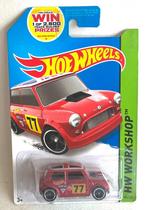 MINI rood UNION JACK Hot Wheels WORKSHOP All Stars #194/250., Ophalen of Verzenden, Zo goed als nieuw, Auto