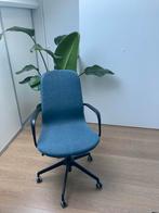 LÅNGFJÄLL Bureaustoel Blauw/Zwart, Ophalen, Blauw, Zo goed als nieuw, Bureaustoel