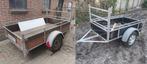 2 Ongeremde aanhangers (klein/middel formaat), Auto diversen, Aanhangers en Bagagewagens, Ophalen of Verzenden