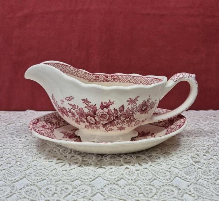 Mason's Stratford juskom, saucière, Antiek en Kunst, Antiek | Servies los, Ophalen of Verzenden