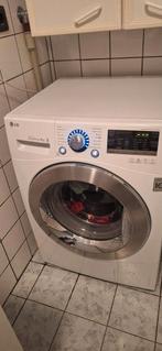 Wasmachine LG 8 kg, Ophalen of Verzenden, Zo goed als nieuw, 85 tot 90 cm, 1200 tot 1600 toeren