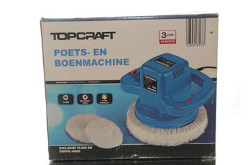 Topcraft Poets- en boenmachine (nieuw) beschikbaar voor biedingen