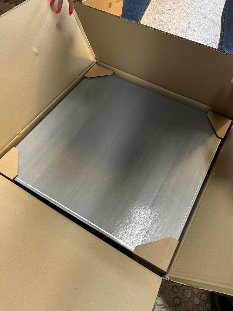 Nieuwe MY Steel plantenbak 60x60 - Compleet!, Ophalen, Vierkant, Nieuw, Binnen