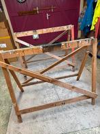 Schragen - Stevige werkbankondersteuning, Ophalen of Verzenden, Gebruikt, 70 tot 120 cm