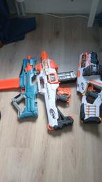 3 elektrische nerf guns, Ophalen, Zo goed als nieuw