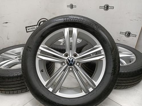 VW Tiguan Sebring lichtmetalen velgen 18'' inch 5x112, Auto-onderdelen, Banden en Velgen, Banden en Velgen, Personenwagen, Gebruikt