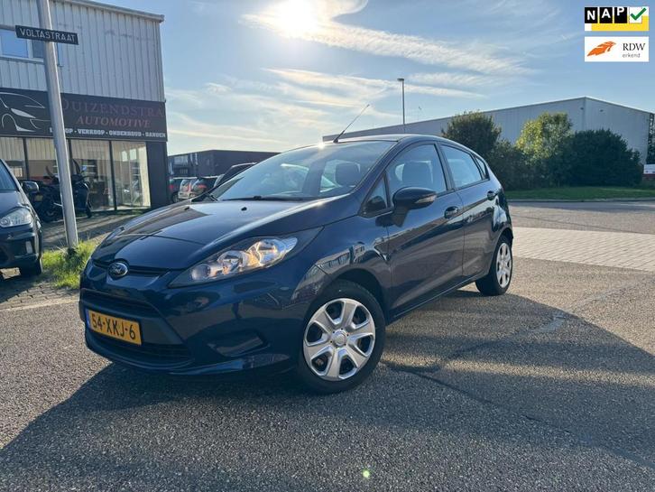 Ford Fiesta 1.25 Limited Lage Km-stand met Nap! Airco, Auto's, Ford, Bedrijf, Te koop, Fiësta, ABS, Airbags, Airconditioning, Centrale vergrendeling