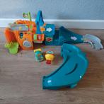 V-tech toet toet auto's "2 in 1 race circuit", Kinderen en Baby's, Speelgoed | Vtech, Ophalen of Verzenden, Zo goed als nieuw