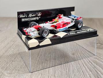 Toyota TF106, R. Schumacher, Minichamps. beschikbaar voor biedingen