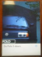 VW De Polo 3 Deurs 8 / 1991 en of 8 / 1992 20 pag, Volkswagen, Zo goed als nieuw, Verzenden