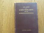 Korte verklaring van de kerkenordening Joh. Jansen, Boeken, Godsdienst en Theologie, Ophalen, Gelezen, Christendom | Protestants