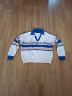Crème trui met blauw en Tekst Amour, Kleding | Dames, Truien en Vesten, Ophalen of Verzenden, Zo goed als nieuw, Maat 38/40 (M)