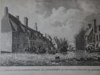 Gravure Overstroming Palingstraat te Vlissingen 15 jan 1808, Antiek en Kunst, Verzenden