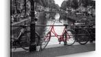Rode fiets in Amsterdam, Print, 125 cm of meer, Ophalen, 75 cm of meer