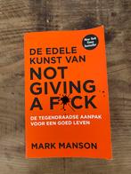 Mark Manson - De edele kunst van not giving a fuck, Boeken, Ophalen, Zo goed als nieuw, Mark Manson