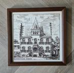 Exclusieve keramische wandtegel Gemeentehuis Veendam, Ophalen of Verzenden