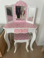 Leuke kinder make-up tafel met stoel, Kinderen en Baby's, Kinderkamer | Tafels en Stoelen, Ophalen, Zo goed als nieuw, Tafel(s) en Stoel(en)