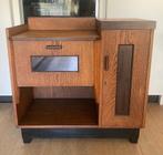 P.E.L. Izeren kastje Genneper Molen Haagse school theekastje, Antiek en Kunst, Antiek | Meubels | Kasten, Ophalen