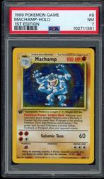Machamp Holo 1st Edition PSA 7 - 8/102 - Base Set 1999