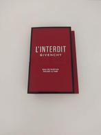 Nieuw Givenchy L'interdit Rouge Ultime Parfum sample, Ophalen of Verzenden, Nieuw