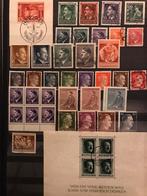 Kavel propaganda zegels nazi Duitsland WO2 periode hitler, Verzamelen, Ophalen of Verzenden, Overige soorten, Duitsland, Overige typen