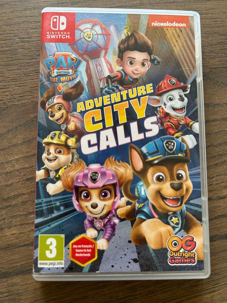 Paw Patrol: Adventure City Calls - Nintendo Switch, Spelcomputers en Games, Games | Nintendo Switch, Zo goed als nieuw, Avontuur en Actie