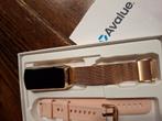 Avalue Smartwatch Dames, Sieraden, Tassen en Uiterlijk, Smartwatches, Ophalen of Verzenden, Nieuw, Zwart, Android