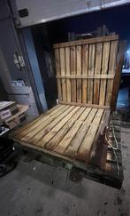 Houten tegels 100x100x3,7cm, Ophalen, Zo goed als nieuw, Hout, Terrastegels