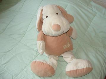TIAMO HOND VELOURS WIT MET BEIGE VELOURS LIJFJE NEUS  beschikbaar voor biedingen