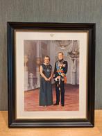 Statieportret Koningin Juliana en Prins Bernhard, Antiek en Kunst, Kunst | Tekeningen en Foto's, Ophalen
