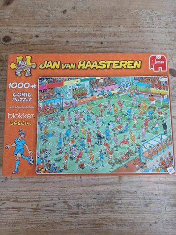Jan van Haasteren WK Vrouwenvoetbal 1000 stukjes beschikbaar voor biedingen