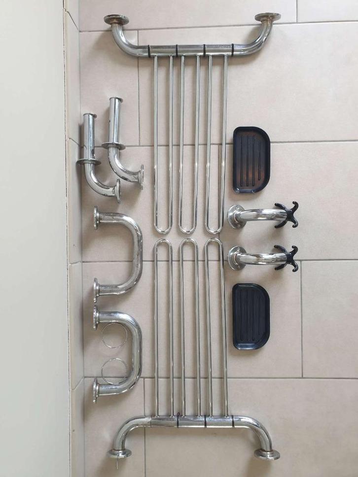 Badkameracessoires handdoekhanger WC rol houder zeepbak haak, Huis en Inrichting, Badkamer | Badtextiel en Accessoires, Handdoek