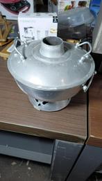 Aluminium houtskool hotpot / stoofpan vintage, Huis en Inrichting, Keuken | Potten en Pannen, Ophalen of Verzenden, Gebruikt, Aluminium