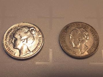 1/2 gulden - kwartjes - dubbeltjes - ook los te koop beschikbaar voor biedingen