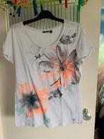 Mexx t shirt wit met mooie bloemen print maat l, Kleding | Dames, T-shirts, Maat 42/44 (L), Ophalen of Verzenden, Wit, Zo goed als nieuw
